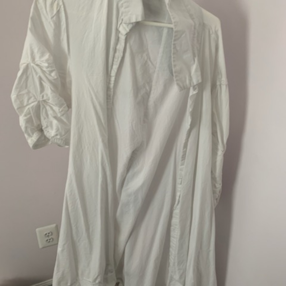 White Cotton Dress